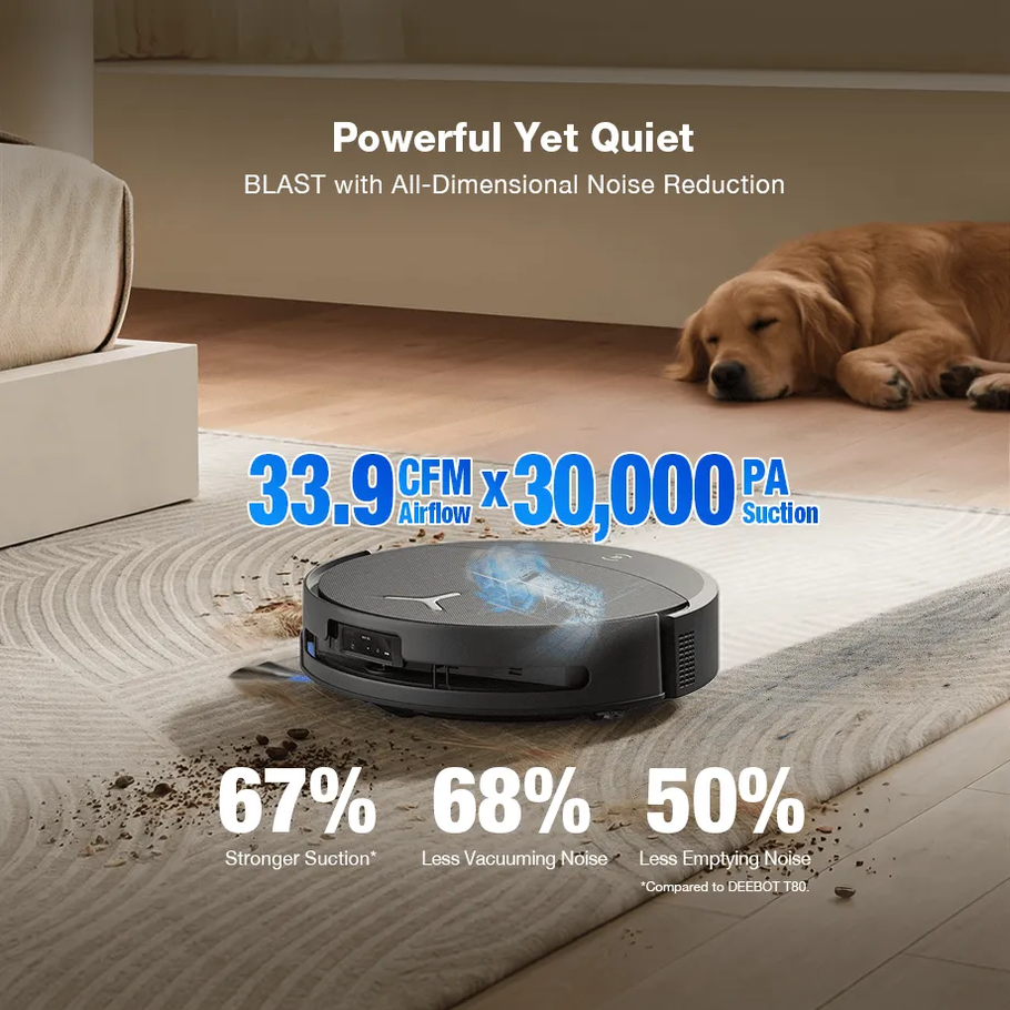 جارو رباتیک اکووکس مدل Ecovacs Deebot T90 Omni Robotic Vacuum
