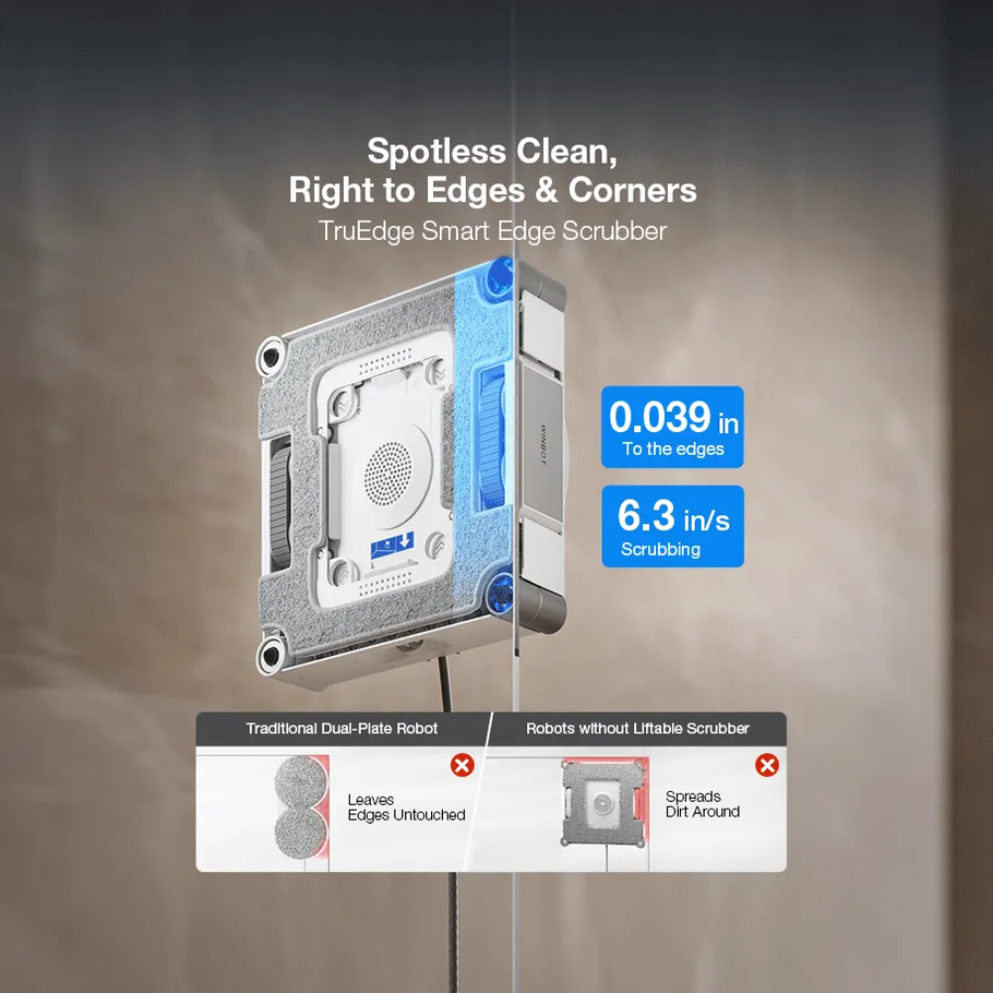 شیشه شوی رباتیک اکووکس مدل Ecovacs Winbot W3 Omni Window Cleaning Robot