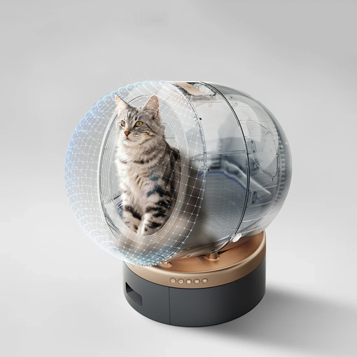 ظرف خاک گربه هوشمند مووا مدل Mova MeowgicPod LR10 Prime